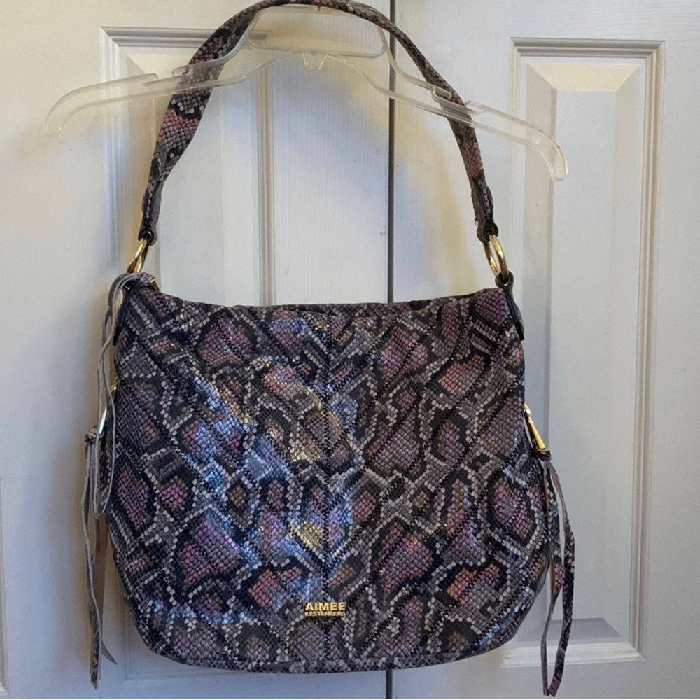 Aimee Kestenburg pebble leather Tulum hobo bag
